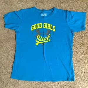 Under Armour Softball Girls Tee